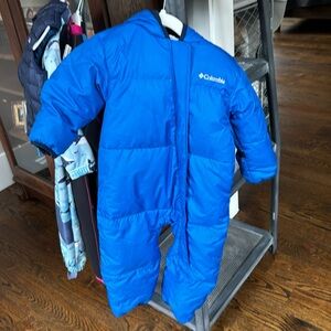 Columbia 12-18 months fleece-lined baby snow suit